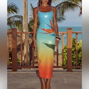 Runaway The Label Kyra Midi Dress